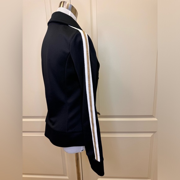 Moncler Metalic Stripe Logo Track Jacket. Size Small - Picture 6 of 11